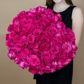 Букеты из розовых роз 40 см (Эквадор) код товара - 6504